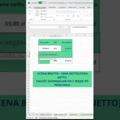 Jak obliczyć cenę brutto w Excelu: proste kroki i skuteczne formuły