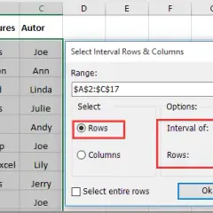 Jak szybko zaznaczać co drugi wiersz w Excel - 3 skuteczne metody