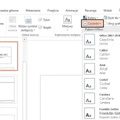 Jak szybko zmienić czcionkę w całej prezentacji PowerPoint: prosty poradnik