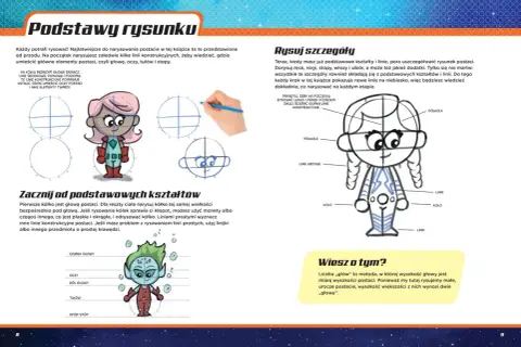 Jak zaplanować rozwój postaci w cyklu powieściowym wielotomowym? Rysunek postaci od podstaw, z uwzględnieniem kształtów i detali, pomoże Ci stworzyć unikalnych bohaterów.