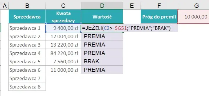 Jak używać funkcji JEŻELI w Excelu: proste wskazówki dla początkujących