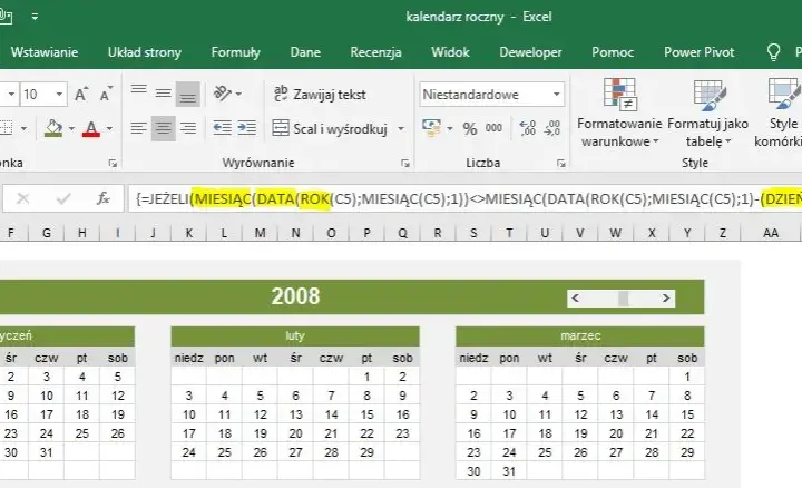 Jak w prosty sposób wstawić kalendarz w komórkę Excel: 3 skuteczne metody