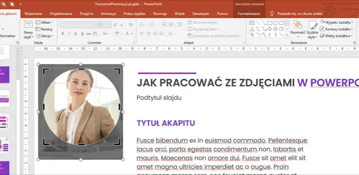 Jak podpisać obraz w PowerPoint - proste sposoby i ukryte funkcje