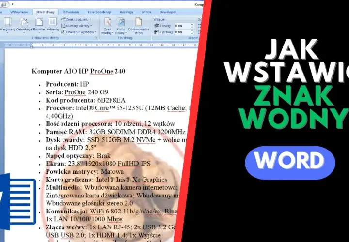Prosty sposób jak zrobić znak wodny w PowerPoint - kompletny poradnik