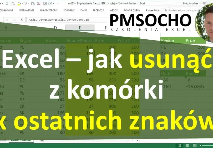 Jak szybko usunąć część tekstu z komórki w Excel: 5 prostych metod