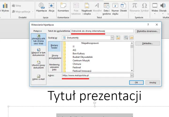 Jak dodać hiperłącza w PowerPoint: kompletna instrukcja krok po kroku