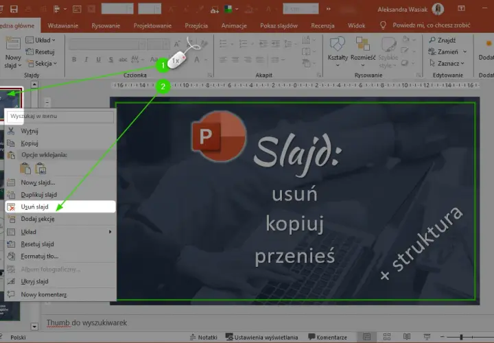 Jak szybko usunąć slajd w PowerPoint: 3 skuteczne metody krok po kroku