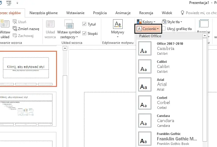 Jak szybko zmienić czcionkę w całej prezentacji PowerPoint: prosty poradnik