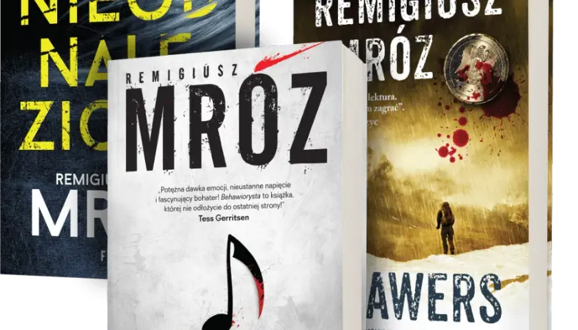 Wszystkie książki Remigiusza Mroza w jednym miejscu - kompletna lista