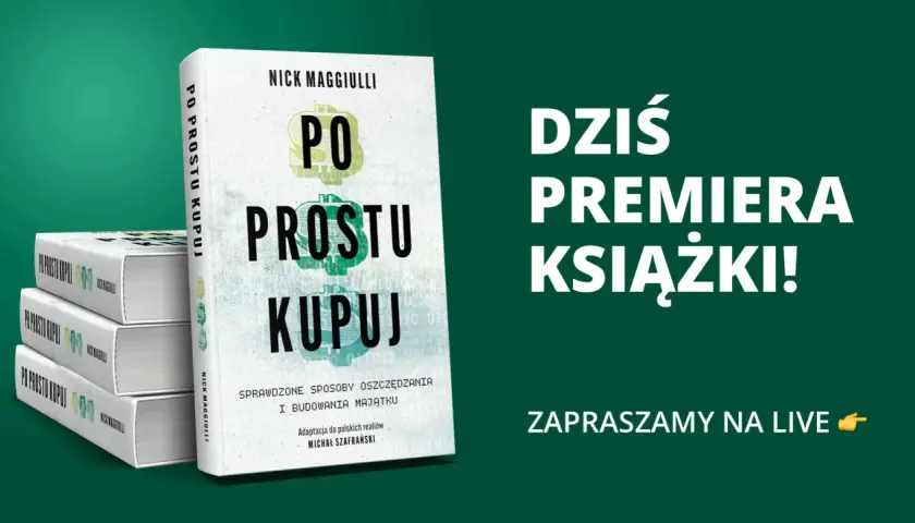 Dziś premiera książki "Po prostu kupuj"! Dowiedz się, jak zaplanować premierę książki krok po kroku. Zapraszamy na live!