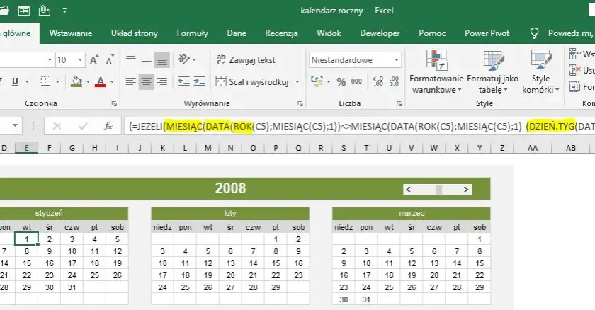 Jak w prosty sposób wstawić kalendarz w komórkę Excel: 3 skuteczne metody