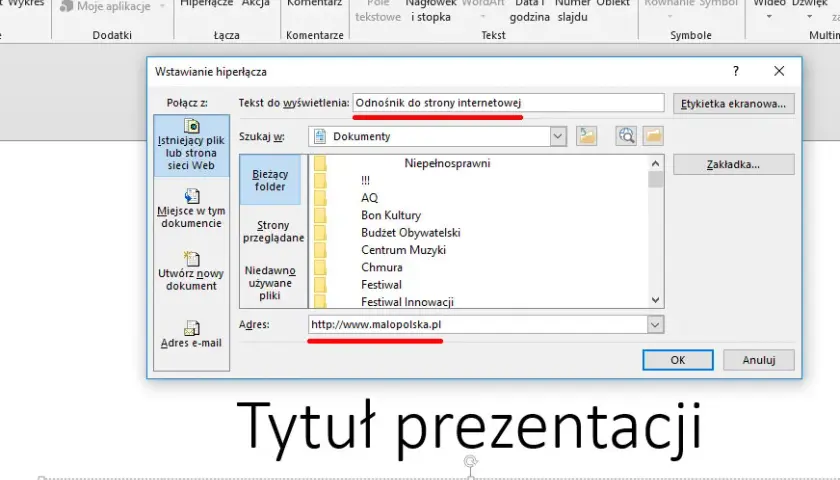 Jak dodać hiperłącza w PowerPoint: kompletna instrukcja krok po kroku