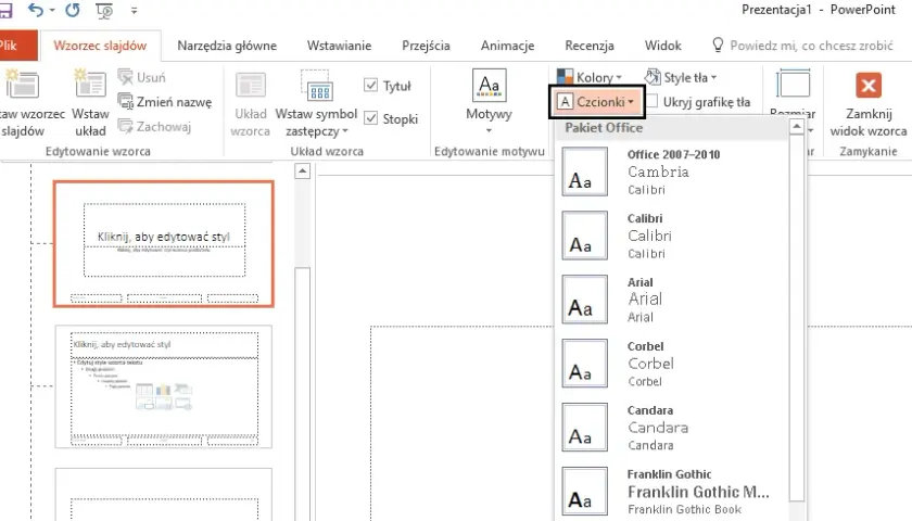 Jak szybko zmienić czcionkę w całej prezentacji PowerPoint: prosty poradnik
