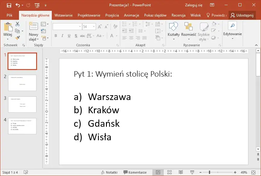 Zdjęcie Jak zrobić quiz w Power Poincie: 5 prostych kroków do sukcesu