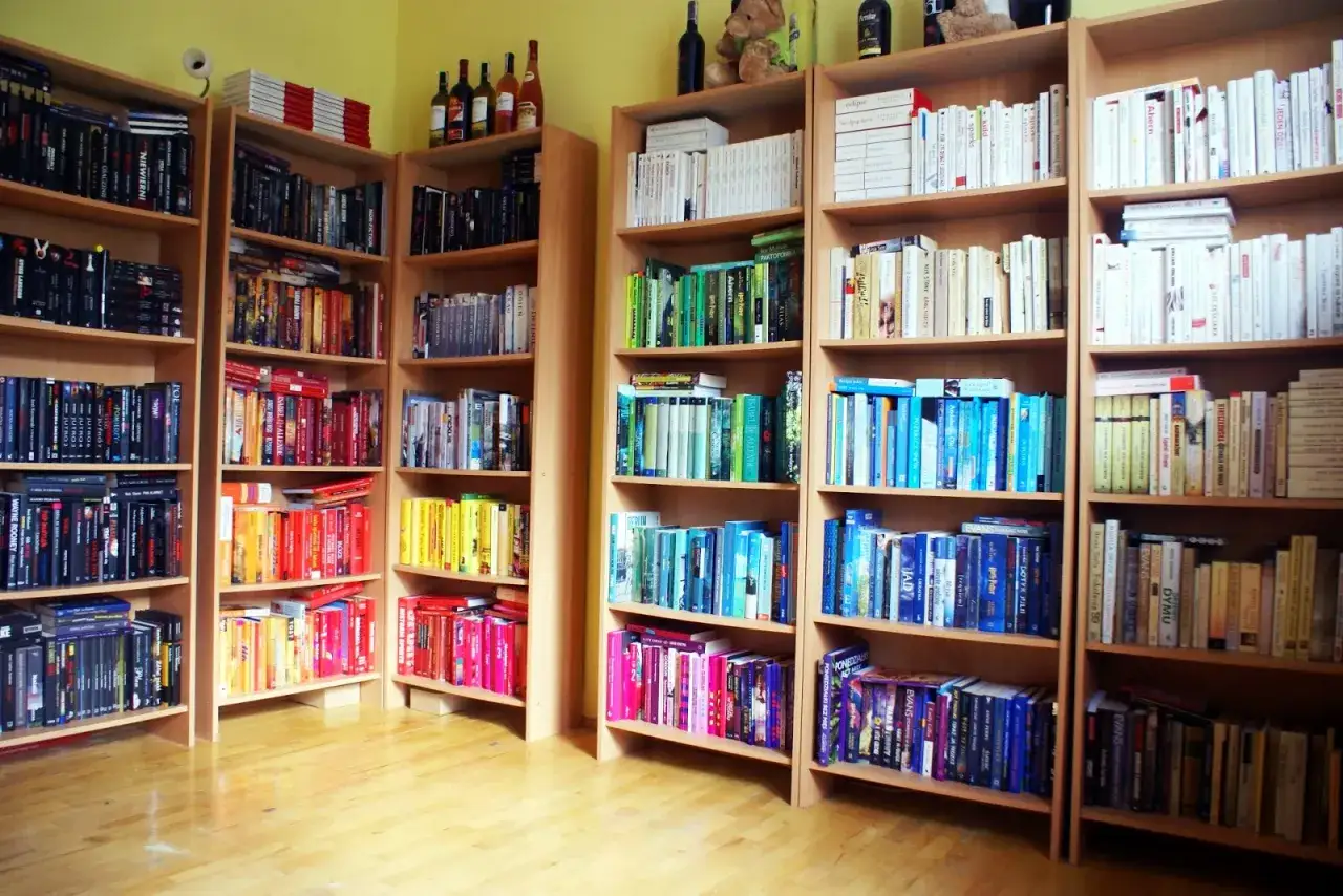 Jak zaplanować domową biblioteczkę według gatunków czy kolorów? Oto regały pełne książek, które mogą Cię zainspirować.
